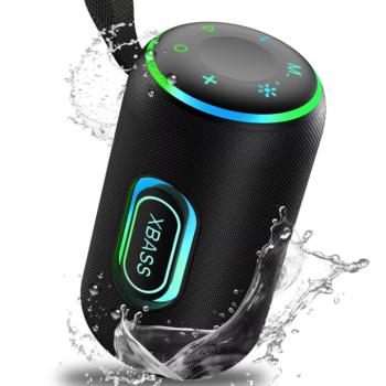 Hordozható bluetooth hangszóró b47 – ipx7 vízálló, 35 w sztereó hangzás, 30 óra lejátszás, led világítás (BBD) kép