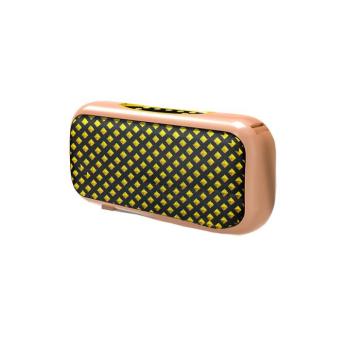 Hordozható Hangszóró, Bluetooth hangfal, USB input, MicroSD kártya olvasó, arany színű kép