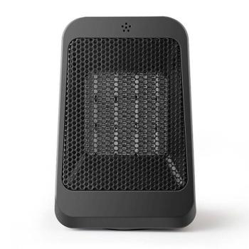 Hordozható Mini Hősugárzó, PTC Fűtőtest, 3 különböző fokozattal, 1200W állítható fűtési teljesítmény, fekete kép