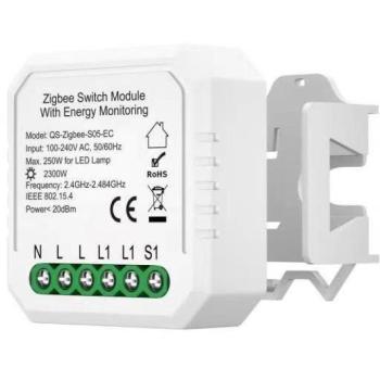 Immax NEO intelligens vezérlő teljesítményméréssel V6 1 gombos Zigbee 3.0 V6