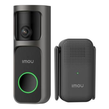 Imou DB-3EP-4M0W/DS3 ajtócsengő készlet Fekete kép