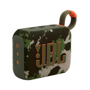 JBL Go 4 hordozható, vízálló, bluetooth hangszóró, vízálló, porálló, IP67, 7 óra üzemidő, terepmintás kép