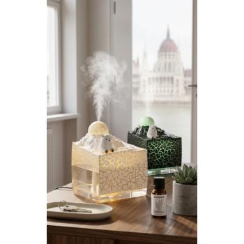 Jegesmedvés Aromadiffúzor és Párásító LED Éjszakai Fénnyel (9×11 cm) kép