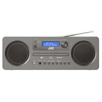 JVC RD-E861B-DAB Rádió - Szürke kép