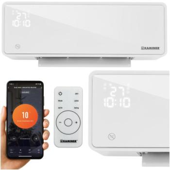 KAMINER 2000W WiFi-s légfüggöny, fűtőtest-fehér kép