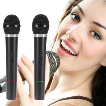 KARAOKE SZETT – vezeték nélküli – 2 mikrofonnal (BBL-M) kép