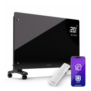 Klarstein Bornholm Smart 2500, konvektor, 2500 W, WiFi, LED, IP24