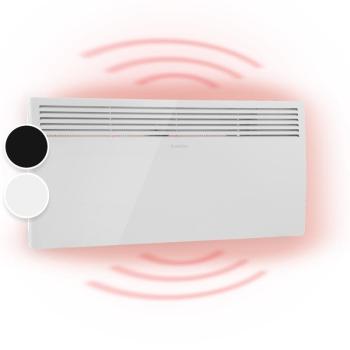 Klarstein Hot Spot Slimcurve, konvektor, fűtőtest, 80 x 40 cm, 20 m², 2000 W, 5 - 40 °C, IP24, fehér kép