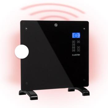 Klarstein Norderney, konvektor, 1000 W termosztát, időzítő, 10 m², fekete kép