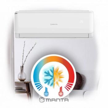 MANTA AAC012NN A++, inverteres, hűtő – fűtő split klíma 3.5kw, beszereléssel kép