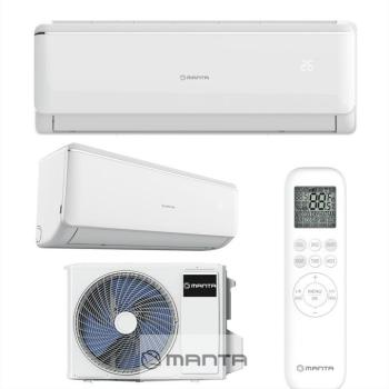 MANTA Split Type A++, inverteres, hűtő – fűtő split klíma 3.5 kw, csepptálca leolvasztás, WIFI, 7 év garanciával kép