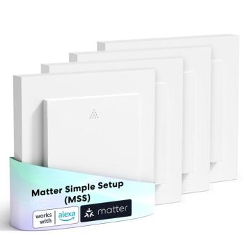 Meross Smart Wi-Fi Roller Shutter Switch (4 pack) kép