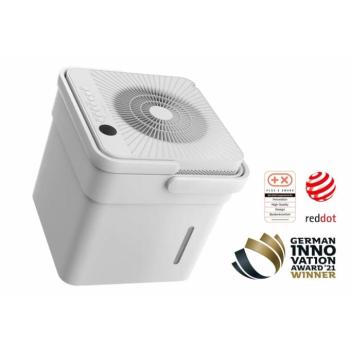 Midea CUBE smart páramentesítő légtisztító Ionizátor wifi-s PÁRAFALÓ 12literes tartály eXtra erős és gyors 20l/nap MDDM-20DEN7-QA3 párátlanító,ruhaszá kép