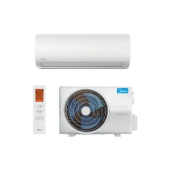 Midea xtreme save PRO MGP2X-12-SP oldalfali split klíma 3.6 kW 3d inverter hűtés A++++ fűtés A+ 4 évszak kivitel cseptálca fűtéssel 2022-s szerver klí kép