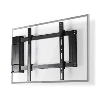 Motoros TV fali tartó | 32 – 60 " | 40 kg | Forgatható | 47 mm | 990 mm | Távvezérelt | Acél | Fekete kép