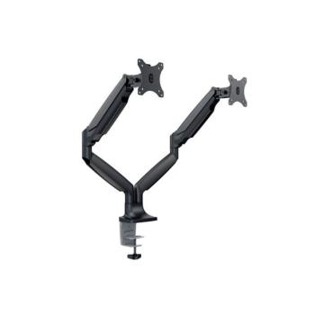 MULTIBRACKETS 2 karos asztali konzol, M Deskmount Gas Spring Dual Black (15-30", max.VESA: 100×100 mm, 9 kg) kép
