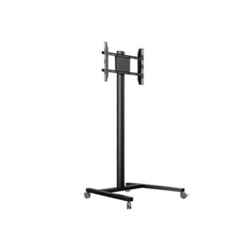 MULTIBRACKETS Gurulós padlóállvány, M Display Stand 180 Single Black (24-65", max.VESA: 700×400 mm, 50kg) kép