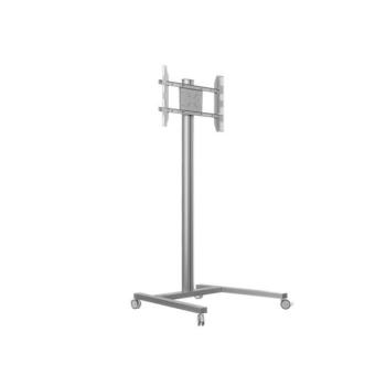 MULTIBRACKETS Gurulós padlóállvány, M Display Stand 180 Single Silver (32-65", max.VESA: 700×400 mm, 50 kg) kép
