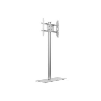 MULTIBRACKETS Padlóállvány, M Display Stand 180 Single Silver w. Floorbase (24-65", max.VESA: 700×400 mm, 50 kg) kép