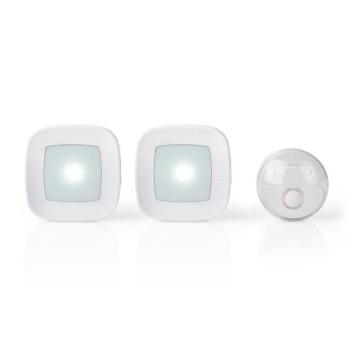 Vezeték nélküli csengő készlet | Hálózati Áramellátás | 220 – 240 V AC 50 Hz | 1x CR2032 | Hangerő: 80 dB | Jeltartomány: 300 m | IP44 | Állítható han kép