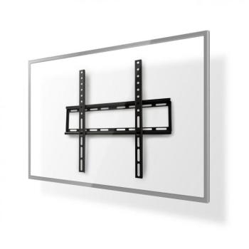 NEDIS Fix TV fali tartó | 23-55 " | Maximális támogatott képernyő súly: 35 kg | Maximális fal távolság: 23 mm | Acél | Fekete kép