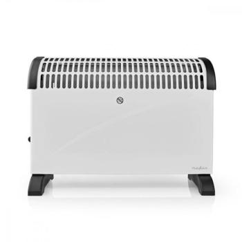 Nedis Homelux Elektromos Fűtőtest, konvektor termosztát szabályzással 3 funkciós 2000w htco10fwt új falon kívüli fűtőtest | 2000 W | 3 Hőbeállítások | kép