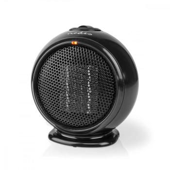 NEDIS HTFA15BK Kerámia PTC ventilátor Fűtés | 500 W | 1 Fűtési mód | Állítható hőmérséklet | Túlmelegedés elleni védelem | Borulás ellen védett kép