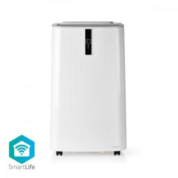 NEDIS mobil klíma 2,6kw-s WIFI SmartLife 3 az 1-ben Légkondicionáló | Wi-Fi | 9000 BTU | 80 m³ | Párátlanítás | Android™ / IOS | Energia osztály: A | kép