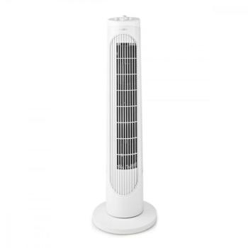 NEDIS OSZLOP ventilátorTower Fan | 3-sebességes | Oszcilláló | 50 W | Fehér toronyventilátor kép