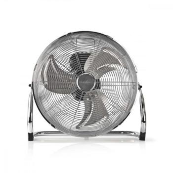 Nedis Padló Ventilátor | 400 mm | 3-sebességes | Dönthető | Fém extra erős fém lapátú padlóventilátor 40cm-s kép