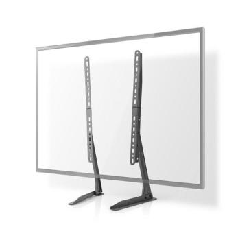 Nedis TVSM1050BK 13"-70" LCD TV / monitorállvány (tartó konzol), maximum 50 kg, függőleges magasság állítás, acél kép