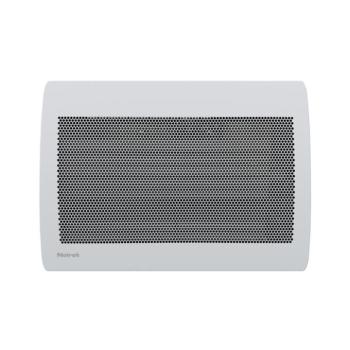 Noirot E184113 Radiance H 1000 BL elektromos hősugárzó panel, 1000 W, IP24 védettség, beépített termosztát LCD kijelzővel, fali kivitel