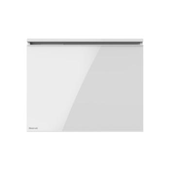 Noirot E211113 Verlys 1000 BLY elektromos radiátor, 1000 W, konvektív és infravörös fűtési mód, IP24 védettség, edzett üveg előlap, fehér színű kép