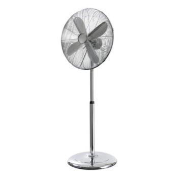 NORDIC HOME FT-562 fém állóventilátor, 3 év garancia, erős stabil kivitel, átmérő: 45 cm, teljesítmény: 60W, 3 fokozat kép