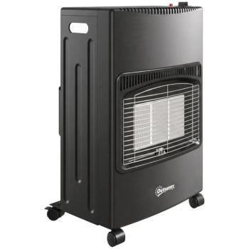 Outsunny gázfűtő, kültéri, 1,5-4,2 kW, összecsukható, kerekekkel