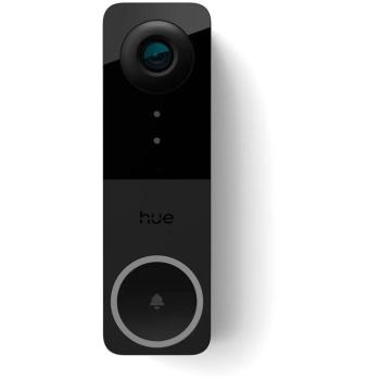 Philips Hue Wired Video Doorbell Camera EU/UK, Black kép