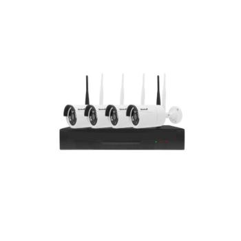 Pro Vision 4 kamerás wifi-s kamerarendszer, 1080P, HD, AIX, WiFi, 4CH HDMI, 4PCS 2MP IR NVR, időjárásálló vezeték nélküli IP, biztonsági videomegfigye kép