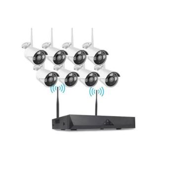 Pro Vision Like FULL HD WIFI-s komplett 8 kamerás megfigyelő rendszer 1080p 2,0MP-s kamera 8 db Vezeték Nélküli IP Kamerás Rendszer szett nvr ip wifi kép