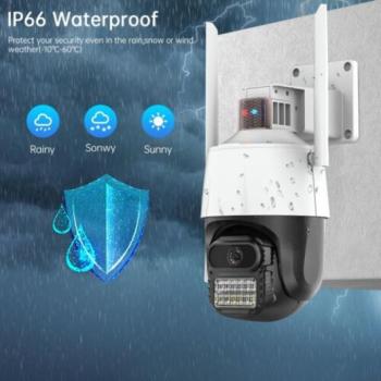 Pro vision Onvif 25P Wifi IP Kültéri Térfigyelő Kamera Full HD 1080p – 5MP – új típus 2 antennás ip66 megfigyelő biztonsági készlet mozgás követés han kép
