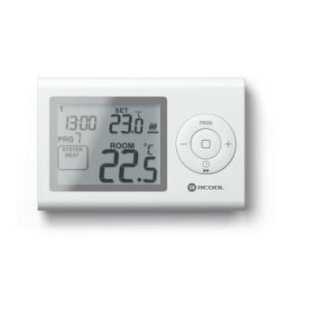 RCOOL Szobatermosztát Rcool Vision 7, LCD programozható nagy kijelző hetiprogram háttérvilágítás Q7 kép