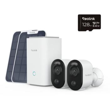 Reolink Hub 1 + 2× Argus Series B350 + Solar Panel + 128GB microSD kartya kép