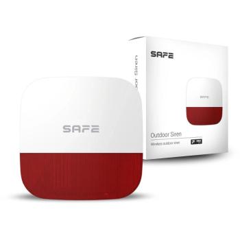 Safe Outdoor Siren, fehér kép