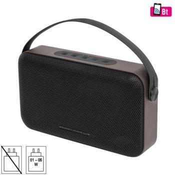 SAL BT4000 vezeték nélküli hangszóró, 2 x 8 W, Bass-reflex, AUX, beépített mikrofon, Soft Touch gombok,~18 h üzemidő, tartozék USB-C kábel kép