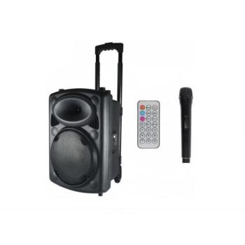 SAL PAR 25bT Nagy teljesítményű aktív Hangfal 60w bluetooth kapcsolat 6kg – professzionális Hordozható hangdoboz 25cm mélynyomó Party hangdoboz, 30cm, kép