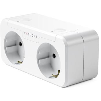 Satechi Apple Homekit Dual Smart Outlet (EU), fehér kép