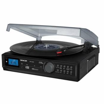 Sencor STT 212U Bluetooth Lemezjátszó, Fekete