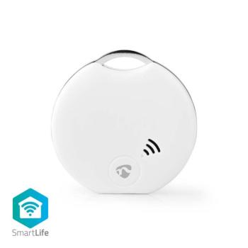 SmartLife Kulcskereső | Elemes Áramellátás | 1x CR2032 | Elemmel | Bluetooth® version: 4.0 | Akkumulátor üzemidő: 1 év | Fehér | 1 db kép