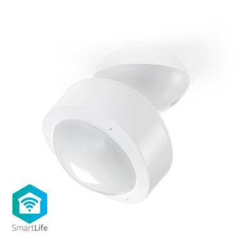 SmartLife Motion Sensor | Wi-Fi | Elemes Áramellátás / Hálózati Áramellátás | Érzékelő szöge: 120 ° | Érzékelő hatósugara: 10.0 m | Fehér kép