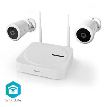 SmartLife vezeték nélküli kamerarendszer | 2x Camera | Full HD 1080p | IP65 | Éjjellátó | Fehér kép