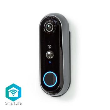 SmartLife Videó kaputelefon | Wi-Fi | Elemes Áramellátás | Full HD 1080p | Felhőalapú Tárolás (opcionális) / microSD (nem tartozék) | IP54 | Mozgásérz kép
